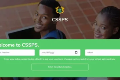 CSSPS platform interface