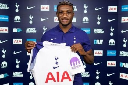 Mohammed Kudus' New 6-year Contract with Tottenham Hotspurs Sealed in £55m Transfer Deal