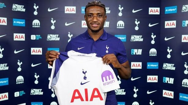 Mohammed Kudus' New 6-year Contract with Tottenham Hotspurs Sealed in £55m Transfer Deal
